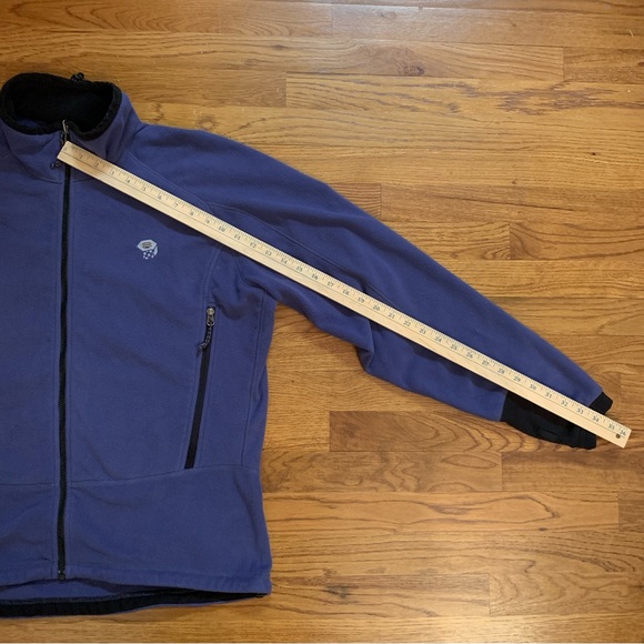 Mountain Hardwear Polartec Mens Jacket Fleece Winter Pockets Hike Outdoors Sz L - Picture 6 of 12